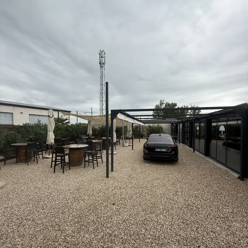 Terrasse de restaurant