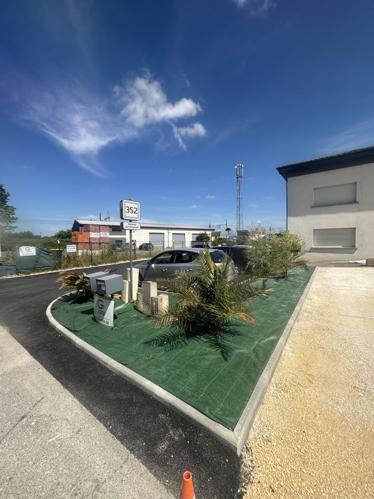 Réalisation 2GTP — aménagement extérieur