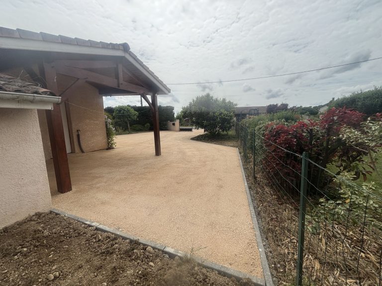 Réalisation 2GTP — aménagement extérieur