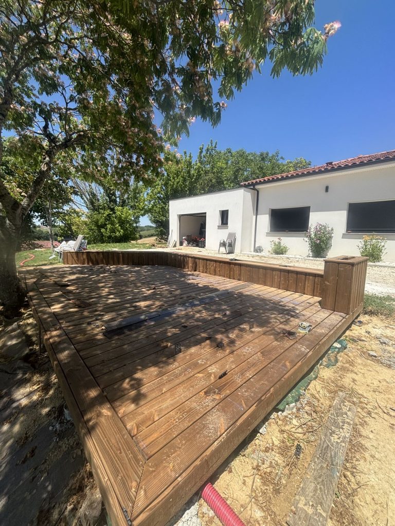 Réalisation 2GTP — aménagement extérieur
