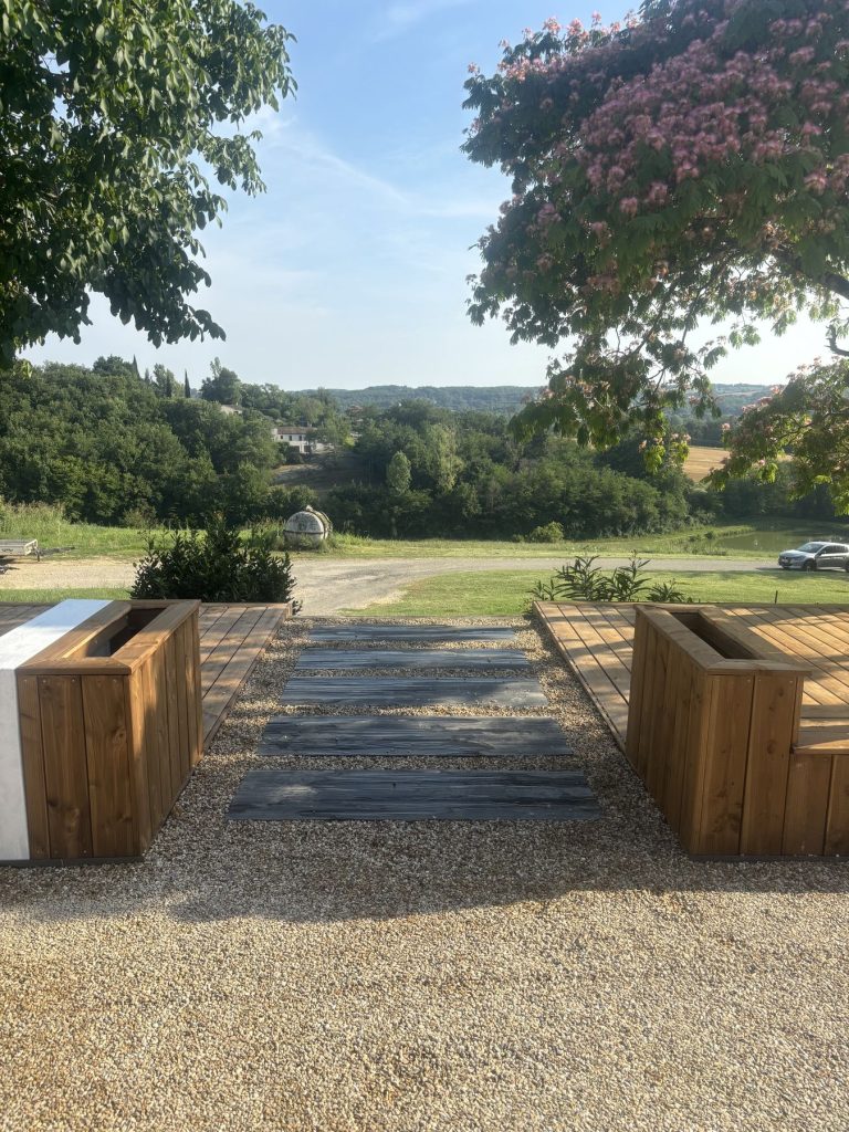 Réalisation 2GTP — aménagement extérieur