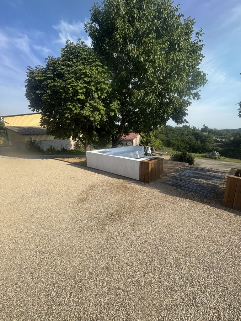 Réalisation 2GTP — aménagement extérieur