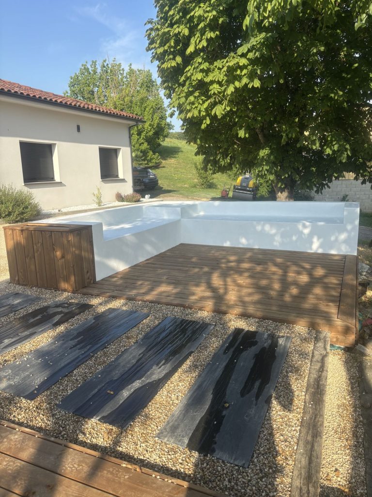 Réalisation 2GTP — aménagement extérieur