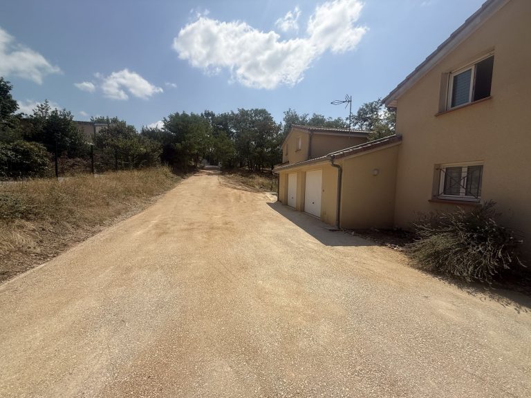 Réalisation 2GTP — aménagement extérieur