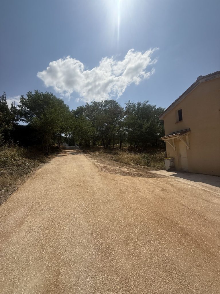 Réalisation 2GTP — aménagement extérieur