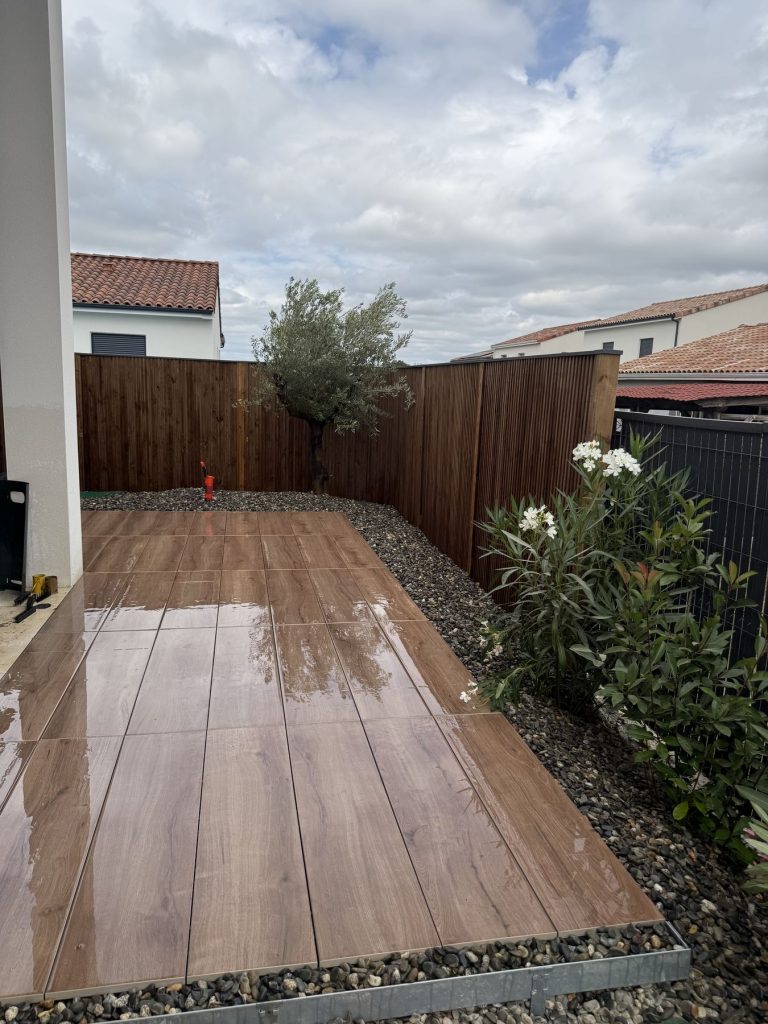 Réalisation 2GTP — aménagement extérieur