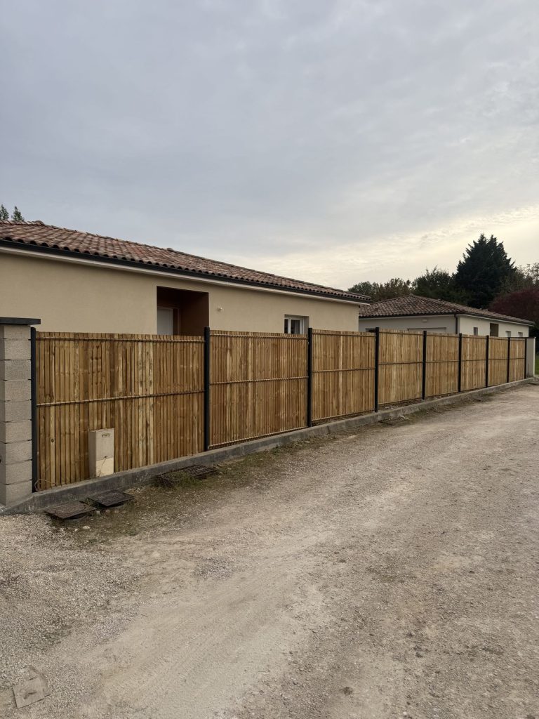 Réalisation 2GTP — aménagement extérieur