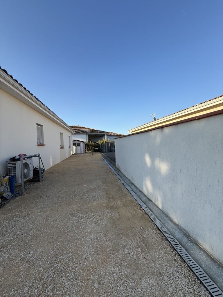 Réalisation 2GTP — aménagement extérieur