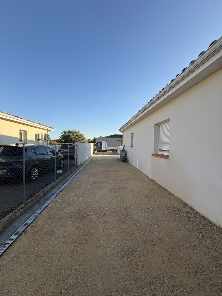 Réalisation 2GTP — aménagement extérieur