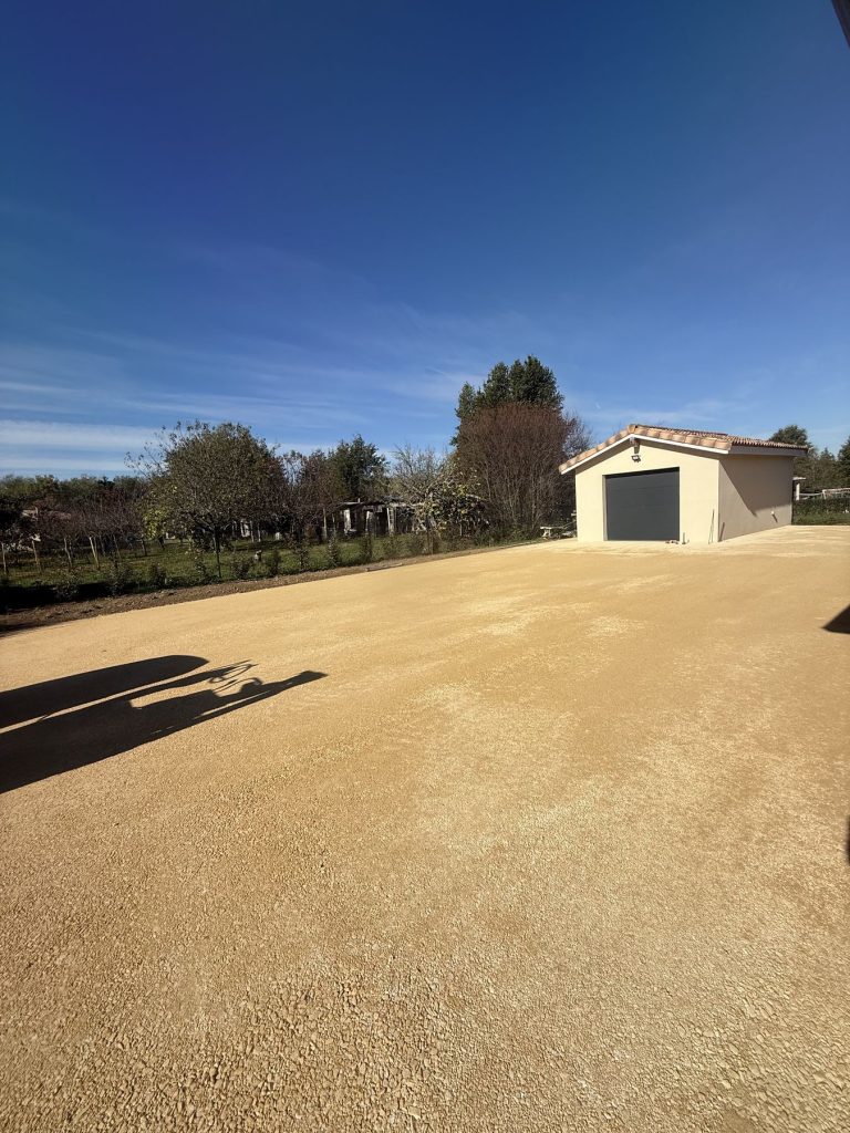 Réalisation 2GTP — aménagement extérieur