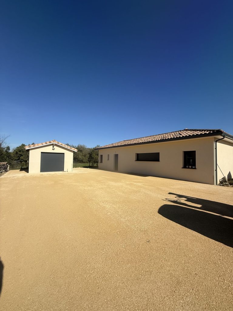 Réalisation 2GTP — aménagement extérieur