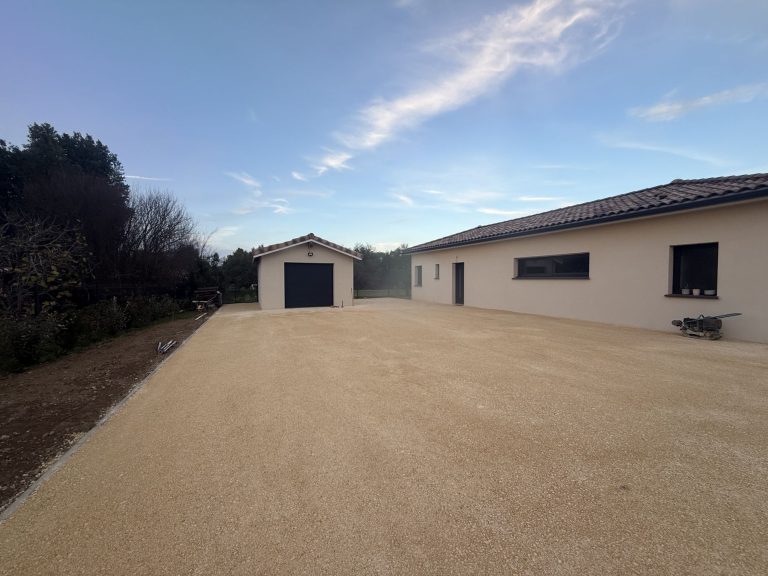 Réalisation 2GTP — aménagement extérieur