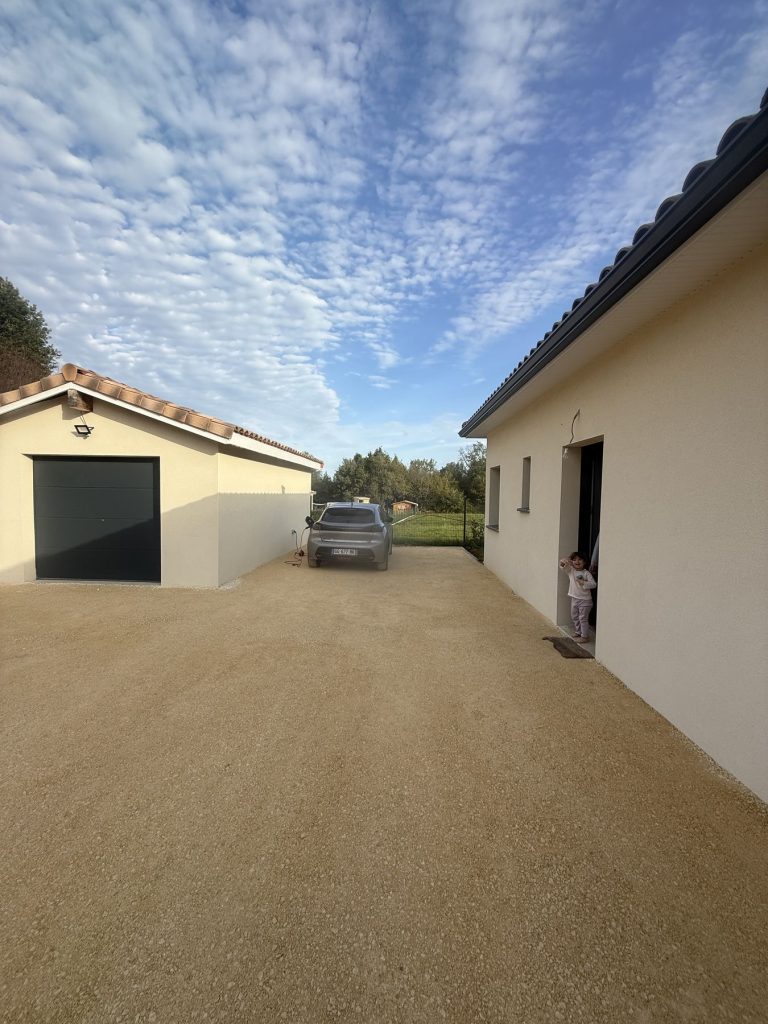 Réalisation 2GTP — aménagement extérieur