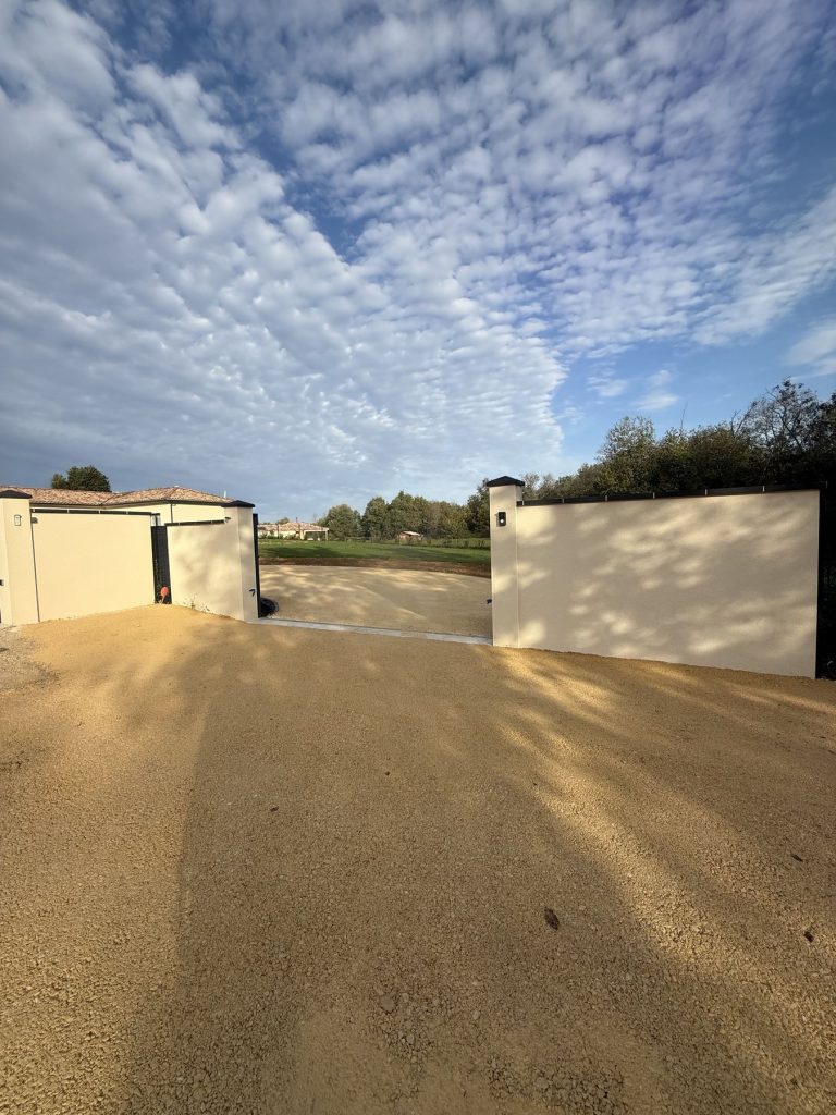 Réalisation 2GTP — aménagement extérieur