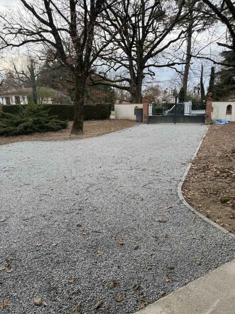 Réalisation 2GTP — aménagement extérieur