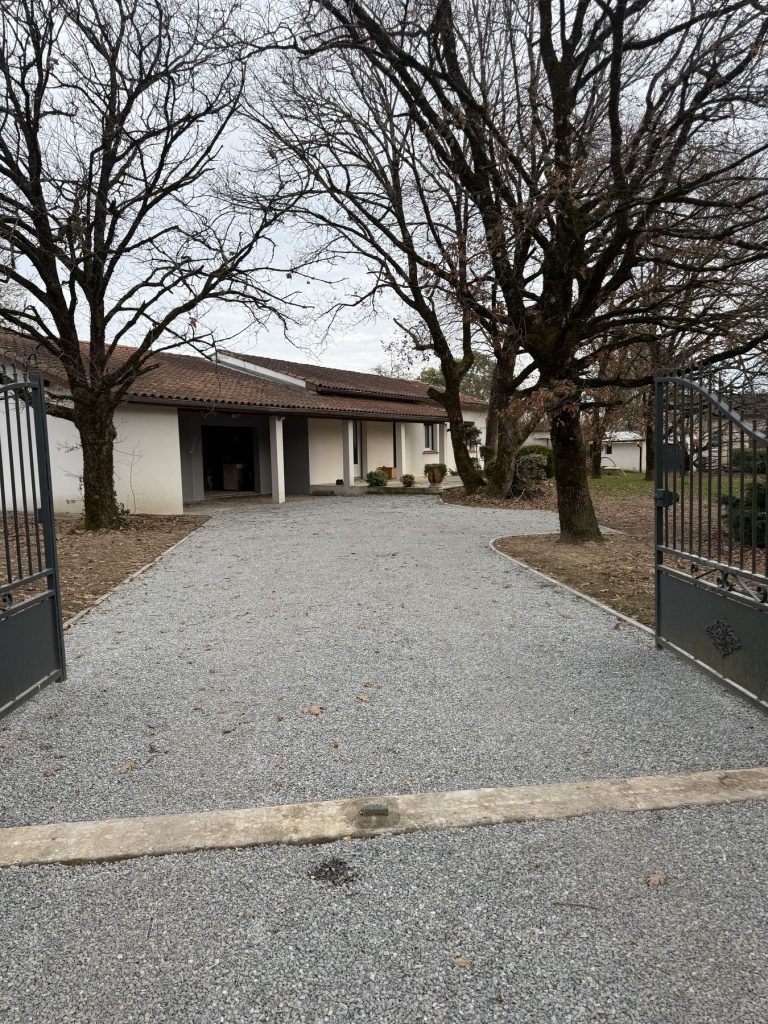 Réalisation 2GTP — aménagement extérieur