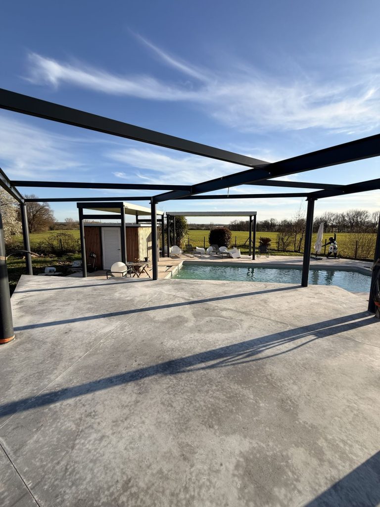 Réalisation 2GTP — aménagement extérieur