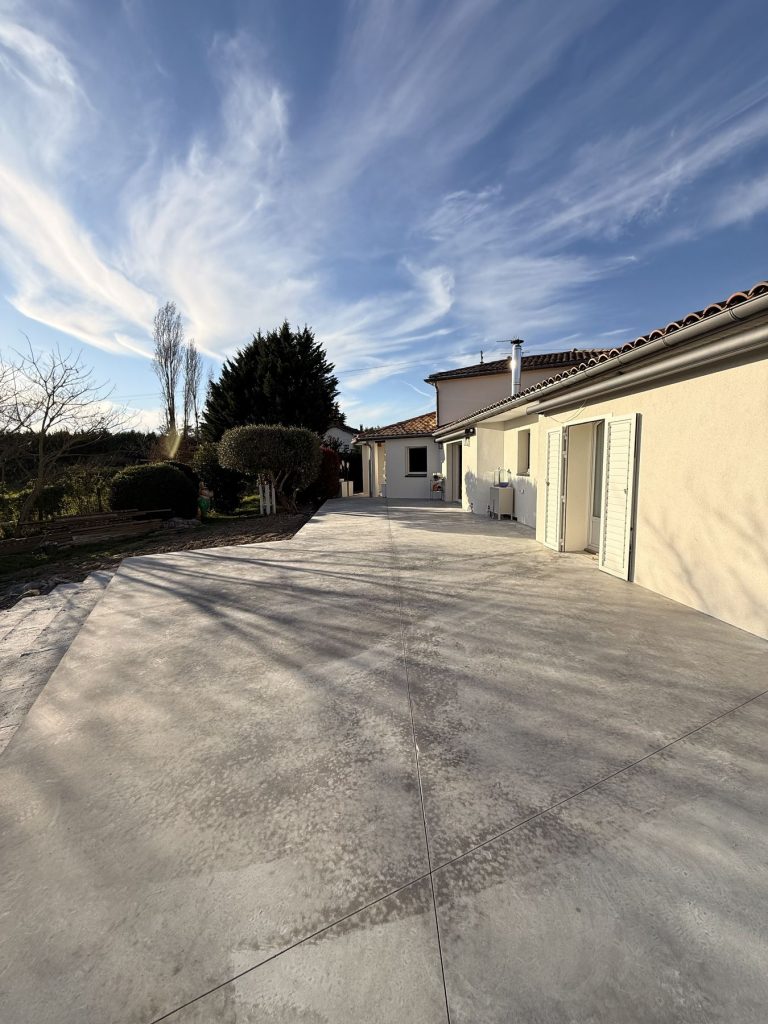 Réalisation 2GTP — aménagement extérieur