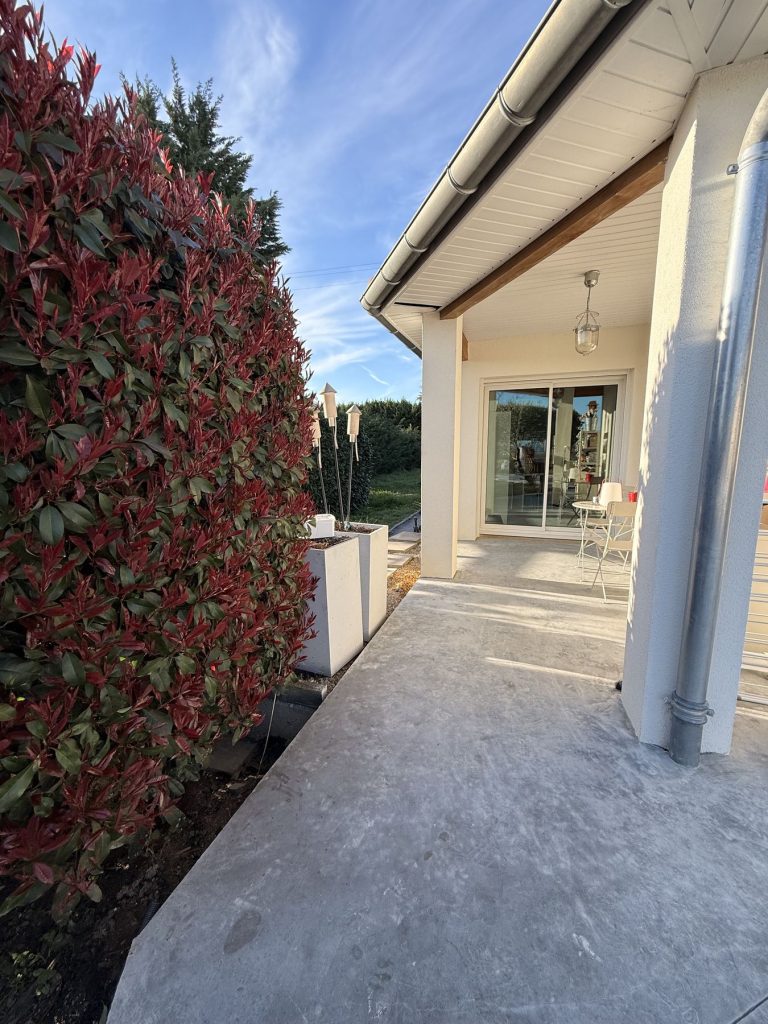 Réalisation 2GTP — aménagement extérieur