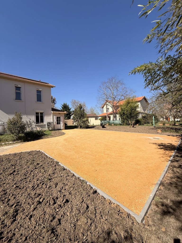 Réalisation 2GTP — aménagement extérieur