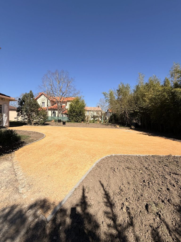 Réalisation 2GTP — aménagement extérieur
