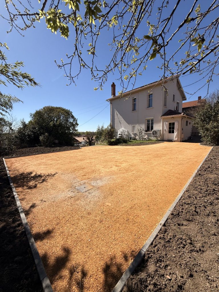 Réalisation 2GTP — aménagement extérieur