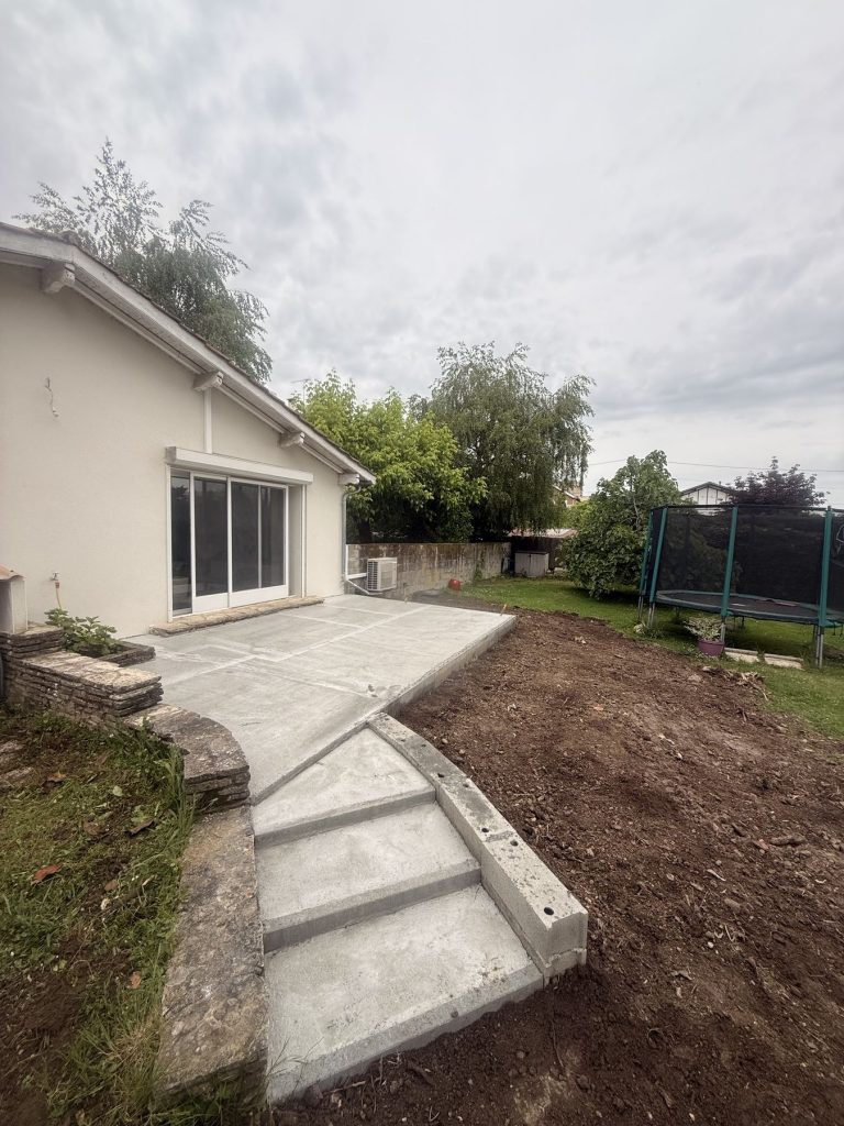 Réalisation 2GTP — aménagement extérieur