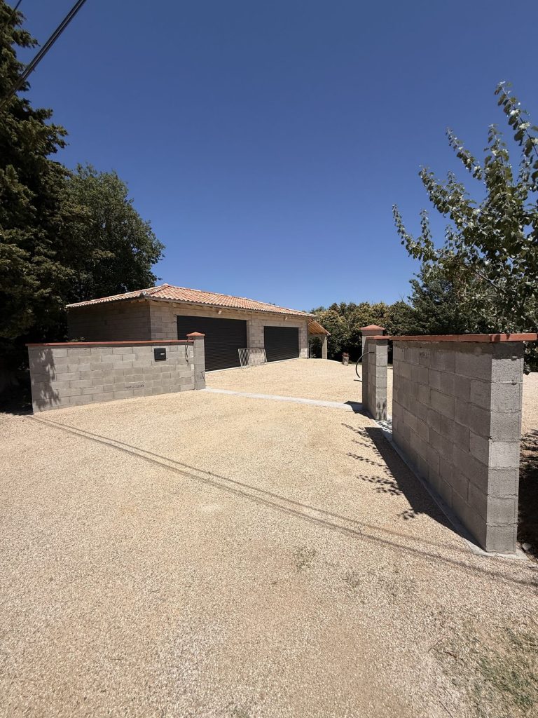 Réalisation 2GTP — aménagement extérieur