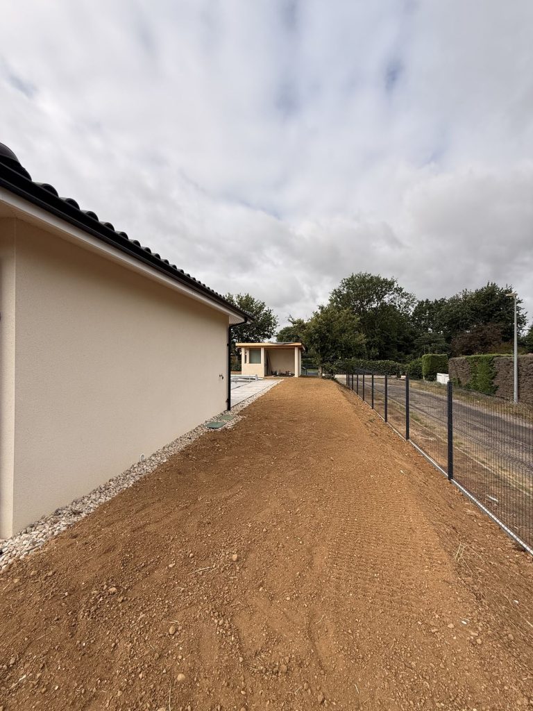 Réalisation 2GTP — aménagement extérieur
