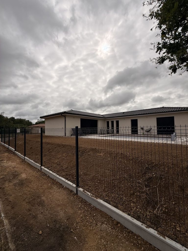 Réalisation 2GTP — aménagement extérieur