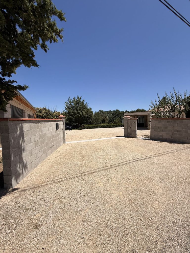 Réalisation 2GTP — aménagement extérieur