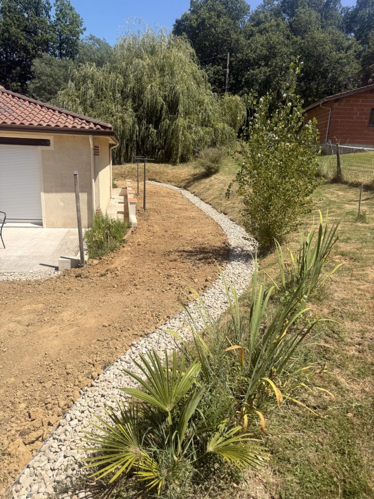 Réalisation 2GTP — aménagement extérieur