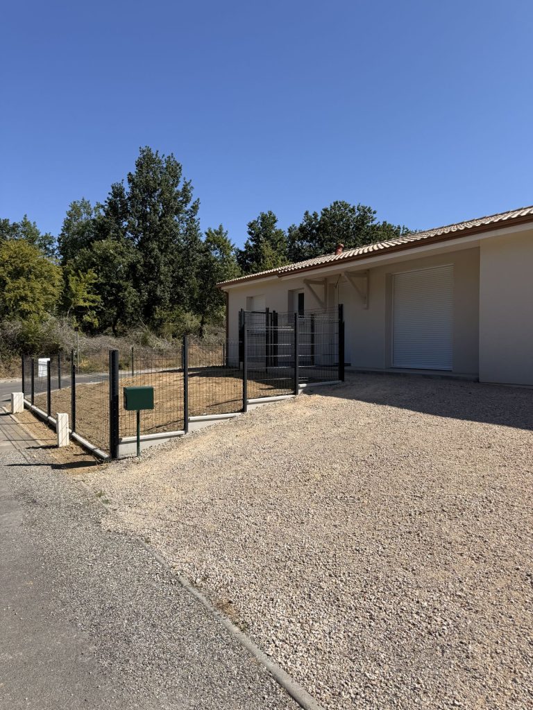 Réalisation 2GTP — aménagement extérieur